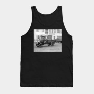 Auto Supply Delivery Truck, 1915. Vintage Photo Tank Top